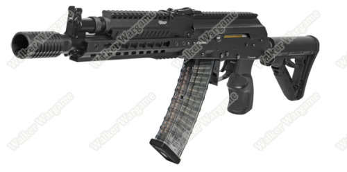 G&G Tactical RK74 E KeyMod AK Carbine AEG Airsoft Gun Build In ETU MOSFET - Black