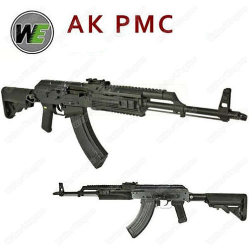 WE PMC Tactical AK Gas Blow Back Airsoft Rifle