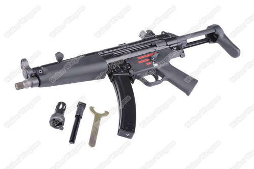 WE Tech MP5 J A3 GBB Apache Submachine Gun Green Gas Blow Back