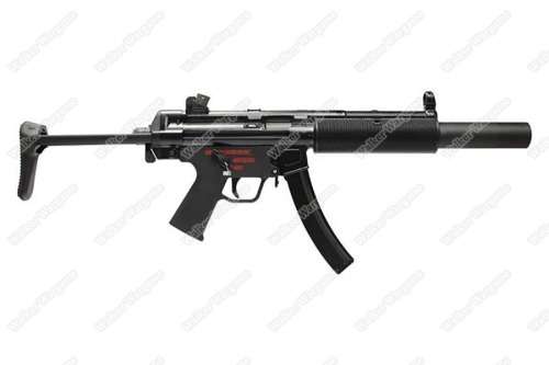 WE Tech MP5 SD3 GBB Apache Submachine Gun Green Gas Blow Back