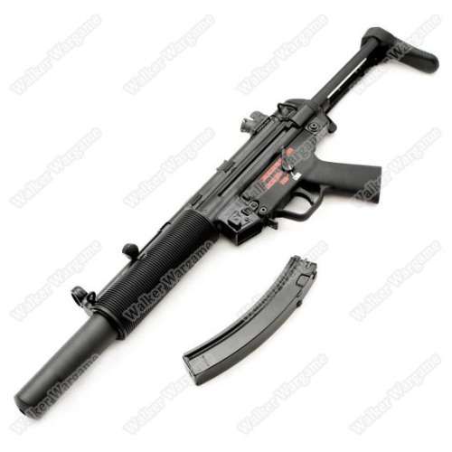 WE Tech MP5 SD3 GBB Apache Submachine Gun Green Gas Blow Back