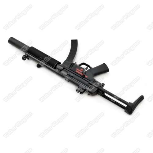 WE Tech MP5 SD3 GBB Apache Submachine Gun Green Gas Blow Back