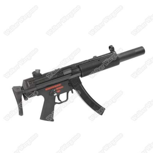WE Tech MP5 SD3 GBB Apache Submachine Gun Green Gas Blow Back
