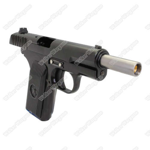 WE Full Metal Russian Tokarev T33 TT-33 GBB Gas Blow Back Airsoft Pistol - Black