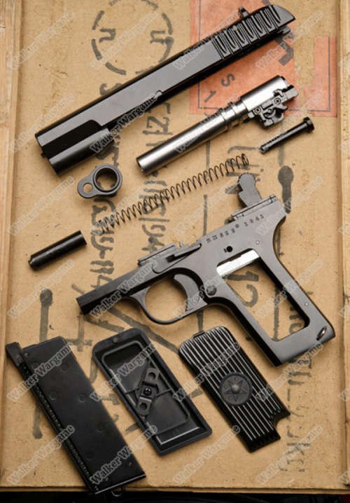 WE Full Metal Russian Tokarev T33 TT-33 GBB Gas Blow Back Airsoft Pistol - Black