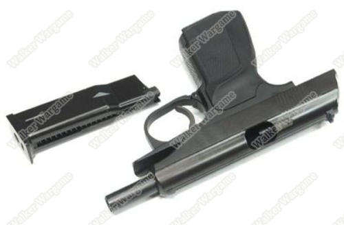 WE Makarov Pistol With Silencer Green Gas Blow Back GBB Pistol (Limited, Brown Grip)