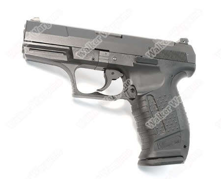 WE Walther P99 Meral Slide Green Gas Blow Back GBB Pistol - Black