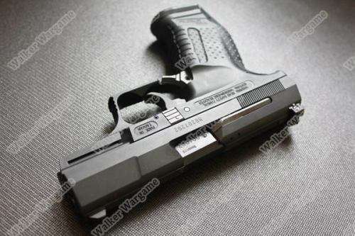 WE Walther P99 Meral Slide Green Gas Blow Back GBB Pistol - Black