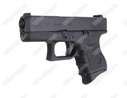WE Tech Mini Subcompact Glock 27 Green Gas Blow Back Pistol - Black
