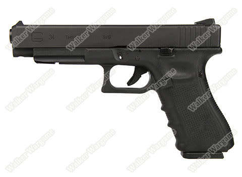 WE Tech Glock 34 IPSC Geen Gas Blow Back Pistol