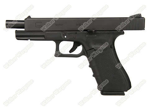 WE Tech Glock 34 IPSC Geen Gas Blow Back Pistol