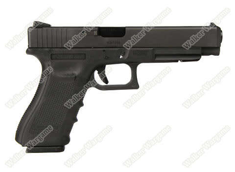 WE Tech Glock 34 IPSC Geen Gas Blow Back Pistol