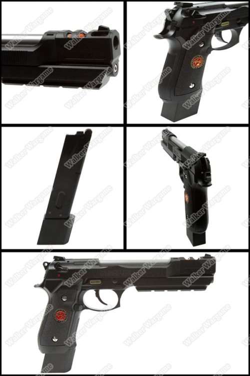 WE Samurai M9 Resident Evil BIOHAZARD - Mod. B. Burton GBB Pistol