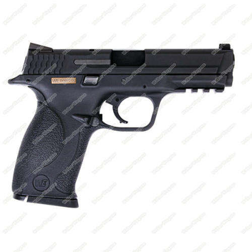 WE M&P 22 BIG BIRD Full Auto Green Gas GBB Gas Blow Back Pistol - Black