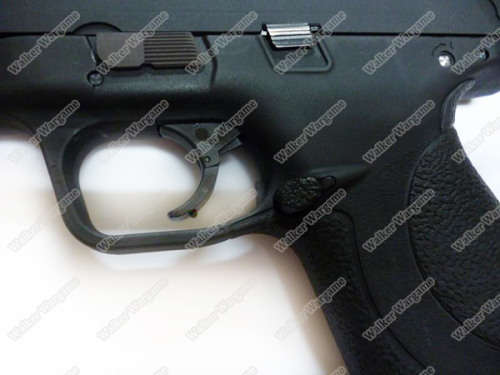 WE M&P 22 BIG BIRD Full Auto Green Gas GBB Gas Blow Back Pistol - Black
