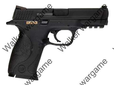 WE M&P 22 BIG BIRD Full Auto Green Gas GBB Gas Blow Back Pistol - Black