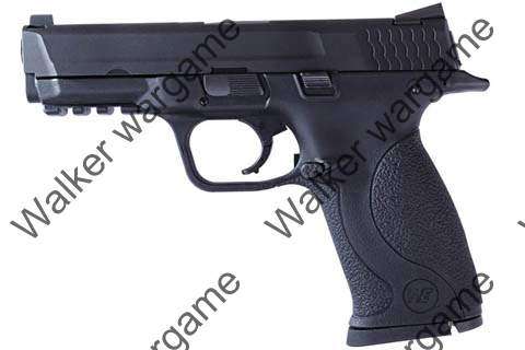 WE M&P 22 BIG BIRD Full Auto Green Gas GBB Gas Blow Back Pistol - Black