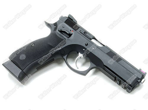 KJ Works CZ-75 SP-01 Shadow Full Metal GBB Pistol (ASG, Gas Blow Black) - Black