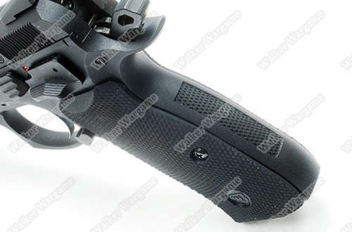 KJ Works CZ-75 SP-01 Shadow Full Metal GBB Pistol (ASG, Gas Blow Black) - Black
