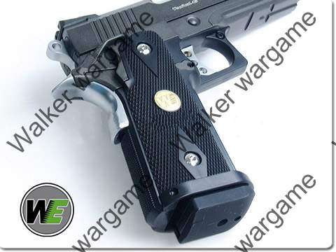 WE HI CAPA 4.3 OPS-Tactical Full Metal GBB Pistol - Black