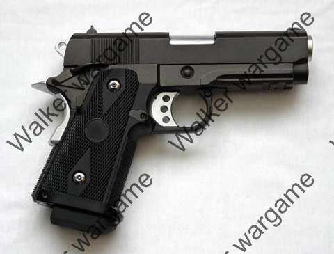 WE HI CAPA 4.3 OPS-Tactical Full Metal GBB Pistol - Black