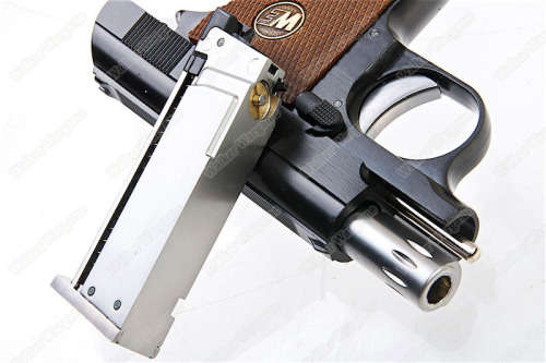 WE CT25 Colt Model 1908 Vest Pocket Mini Airsoft GBB Pistol - Black