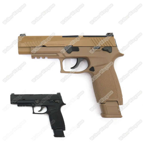 AEG SIG P320 M17 Green Gas GBB Pistol F17 - Tan
