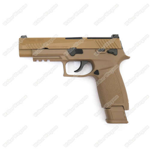 AEG SIG P320 M17 Green Gas GBB Pistol F17 - Tan