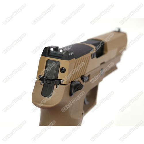 AEG SIG P320 M17 Green Gas GBB Pistol F17 - Tan