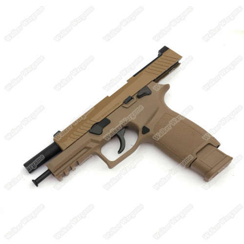 AEG SIG P320 M17 Green Gas GBB Pistol F17 - Tan