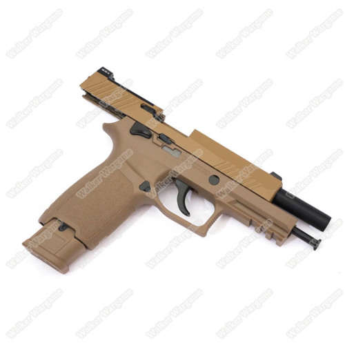 AEG SIG P320 M17 Green Gas GBB Pistol F17 - Tan