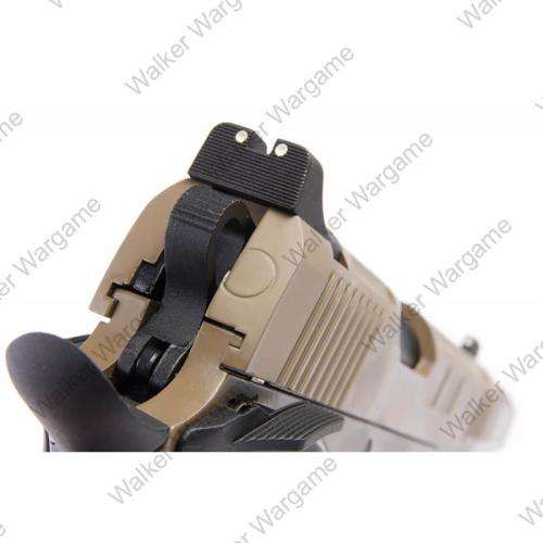 KJW 1911 Hitman GBB Pistol KP-16 With Compensator