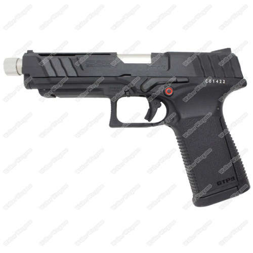 G&G GTP9 GBB Green Gas Blow Back Airsoft Pistol - Black