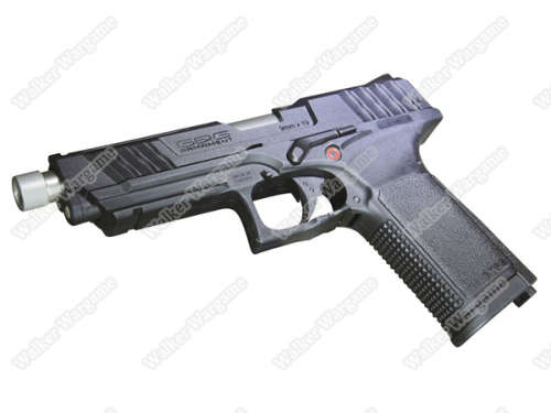 G&G GTP9 GBB Green Gas Blow Back Airsoft Pistol - Black