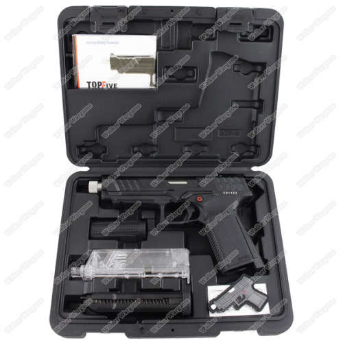 G&G GTP9 GBB Green Gas Blow Back Airsoft Pistol - Black