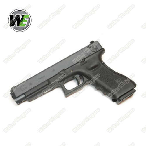 WE Tech Glock 35 Geen Gas Blow Back Pistol - Black Semi Auto/Full Auto