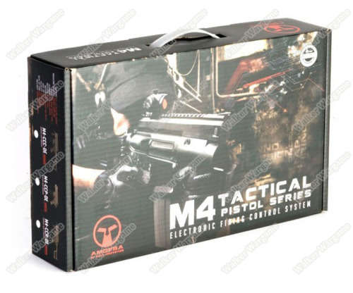 ARES Amoeba CCP M4 Machine Pistol Airsoft AEG AM-003BK - Black