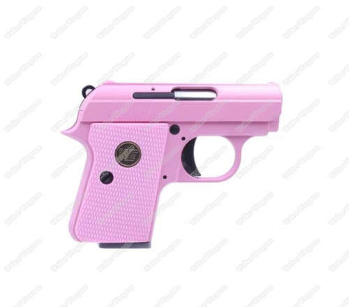 WE CT25 Colt Model 1908 Vest Pocket Mini Airsoft GBB Pistol - Pink