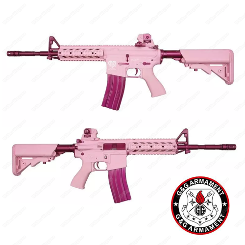 G&G Femme Fatale FF15-L Carbine Pink AR15