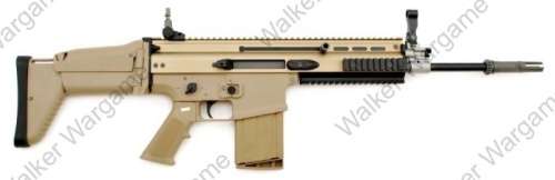 WE tech SCAR H FN Herstal MK17 Gas Blowback Airsoft Rifle