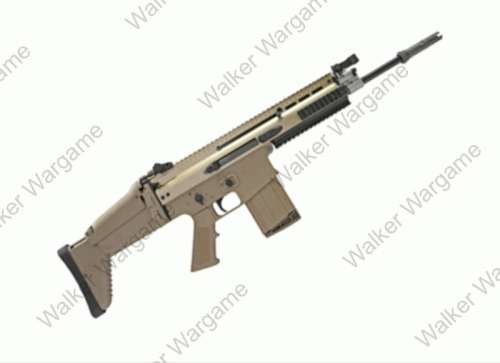 WE tech SCAR H FN Herstal MK17 Gas Blowback Airsoft Rifle