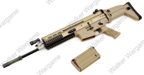 WE tech SCAR H FN Herstal MK17 Gas Blowback Airsoft Rifle