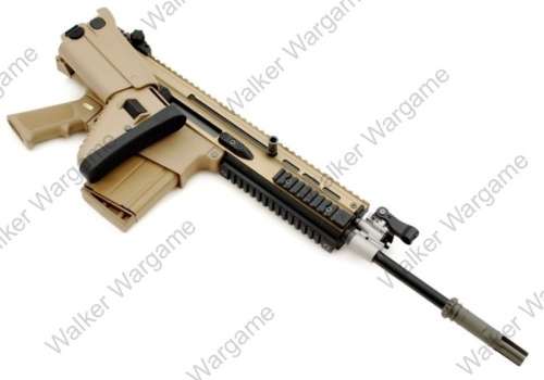 WE tech SCAR H FN Herstal MK17 Gas Blowback Airsoft Rifle