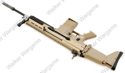 WE tech SCAR H FN Herstal MK17 Gas Blowback Airsoft Rifle