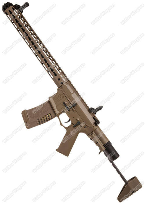 Ares Amoeba Honey Badger XLong AM016 Desert Tan Airsoft AEG