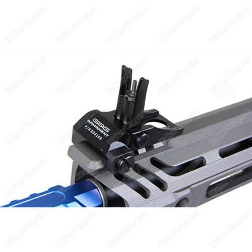 G&G BAMF Team Cobalt Kinetics M4 Advanced ETU Airsoft Rifle Grey / Blue