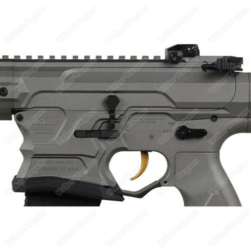 G&G BAMF Team Cobalt Kinetics M4 Advanced ETU Airsoft Rifle Grey / Blue