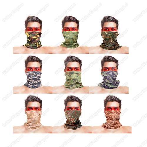 US Special Force Multicam - Multi WARP Seamless Headband Headwear Neck Face Mask Multiwarp