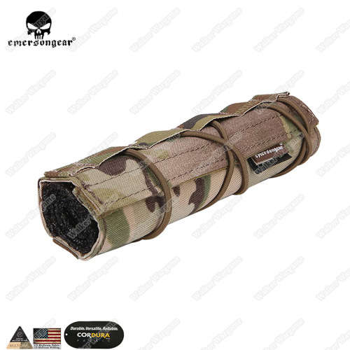 Emerson 18cm Airsoft Suppressor Silencer Cover - Multicam