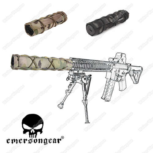 Emerson 18cm Airsoft Suppressor Silencer Cover - Multicam